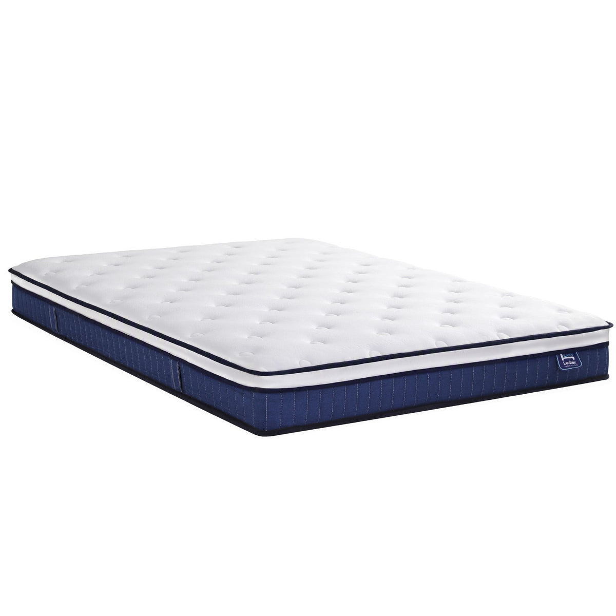 Veda 23cm Mattress With Pocket Spring & Cooling Gel Foam Medium-Firm Full-Body Support - Queen