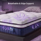 Veda 23cm Mattress With Pocket Spring & Cooling Gel Foam Medium-Firm Full-Body Support - Single
