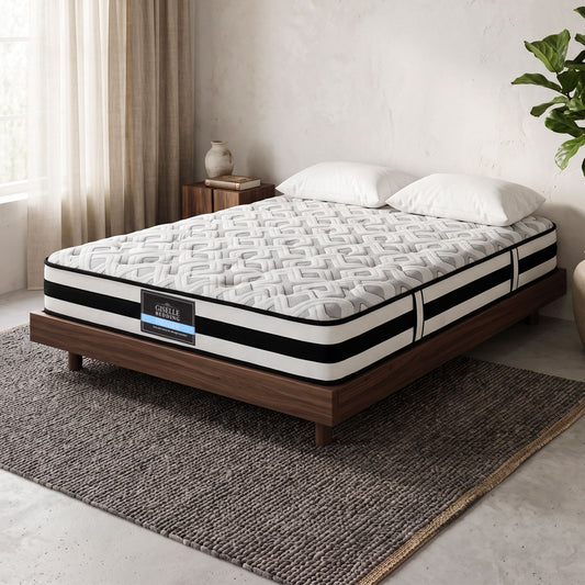 Kent 24cm Thick Tight Top Pocket Spring Mattress - Queen