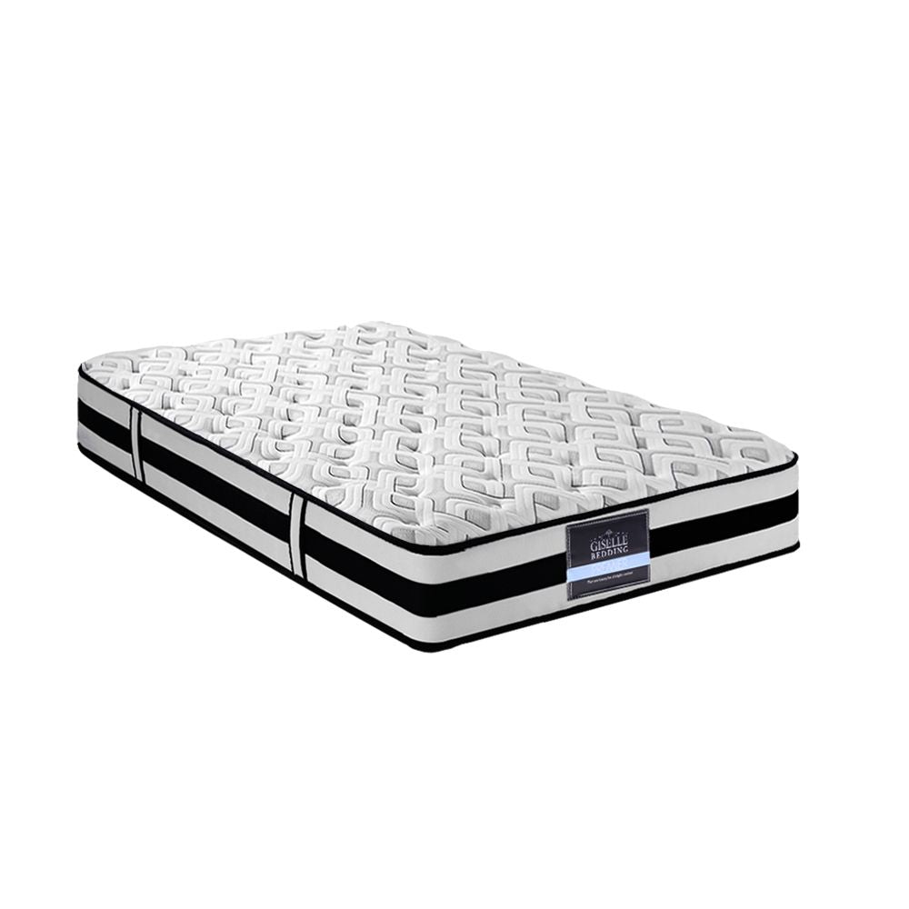 Kent 24cm Thick Tight Top Pocket Spring Mattress - Single