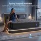 Arwen 34cm 5-Zone Pressure Relief  Pocket Spring with Reinforced Edge Support & Breathable Gel Memory Foam Hybrid Mattress - King