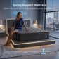 Arwen 34cm 5-Zone Pressure Relief  Pocket Spring with Reinforced Edge Support & Breathable Gel Memory Foam Hybrid Mattress - King Single
