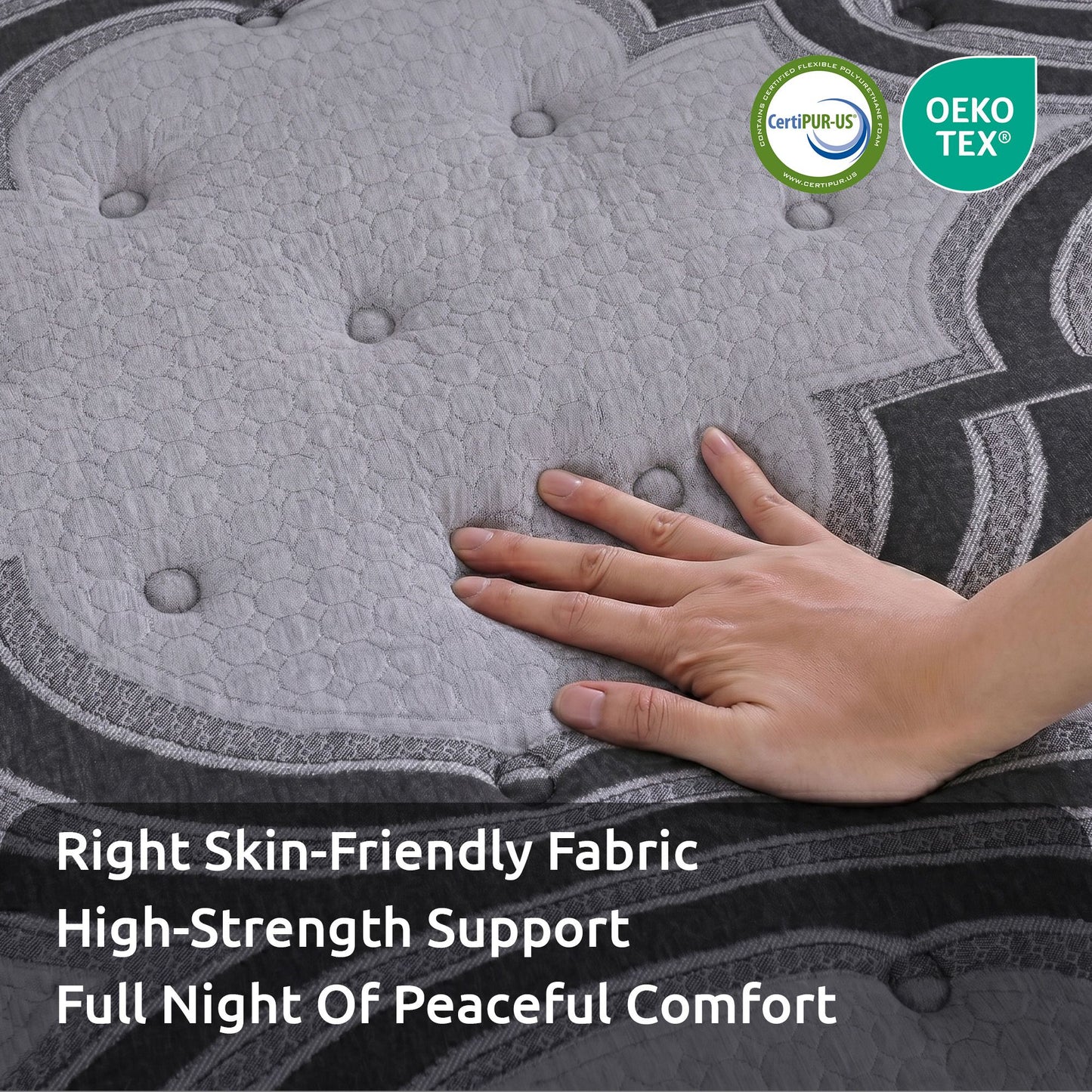 Annika 34cm 5-Zone Pocket Spring with Latex & Memory Foam - King Single