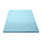 King Single Giselle Bedding 5cm Memory Foam Mattress Topper 7-Zone