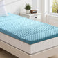 King Single Giselle Bedding 5cm Memory Foam Mattress Topper 7-Zone