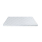 Single Giselle Bedding 8cm Memory Foam Mattress Topper 7-Zone Graphite