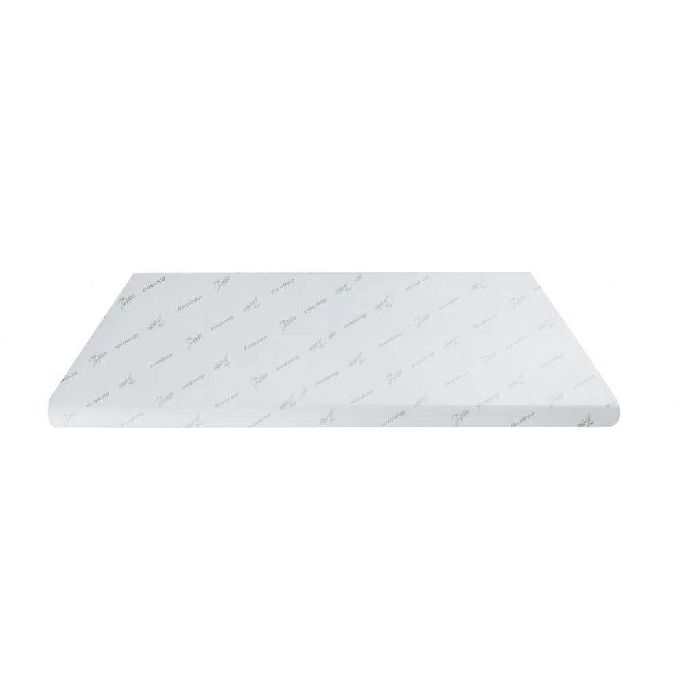 Single Giselle Bedding 8cm Memory Foam Mattress Topper 7-Zone Graphite