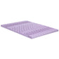 Double Giselle 8cm Memory Foam Mattress Topper Lavender Infused Bamboo Cover 7-Zone