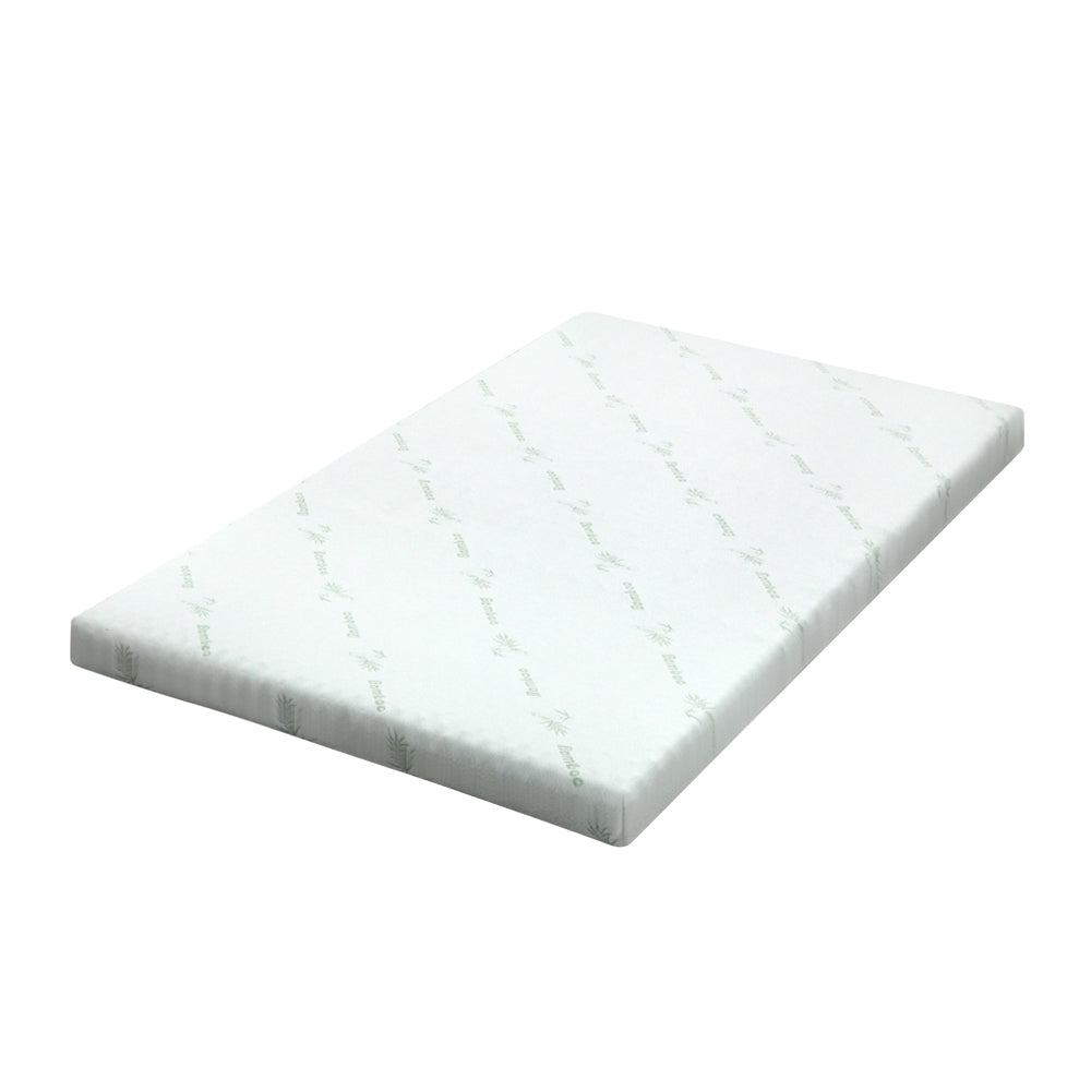 King Single Giselle Bedding Memory Foam Mattress Topper Cool Gel 5cm