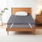 King Single Giselle 8cm Memory Foam Mattress Topper Gel Dual Layer Foam Bamboo