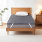 Single Giselle 8cm Memory Foam Mattress Topper Gel Dual Layer Foam Bamboo