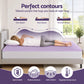 Double Giselle 5cm Memory Foam Mattress Topper Lavender Infused Egg Crate Pad Mat