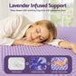 Double Giselle 5cm Memory Foam Mattress Topper Lavender Infused Egg Crate Pad Mat