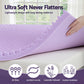 Double Giselle 5cm Memory Foam Mattress Topper Lavender Infused Egg Crate Pad Mat