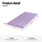Single Giselle 5cm Memory Foam Mattress Topper Lavender Infused Egg Crate Pad Mat