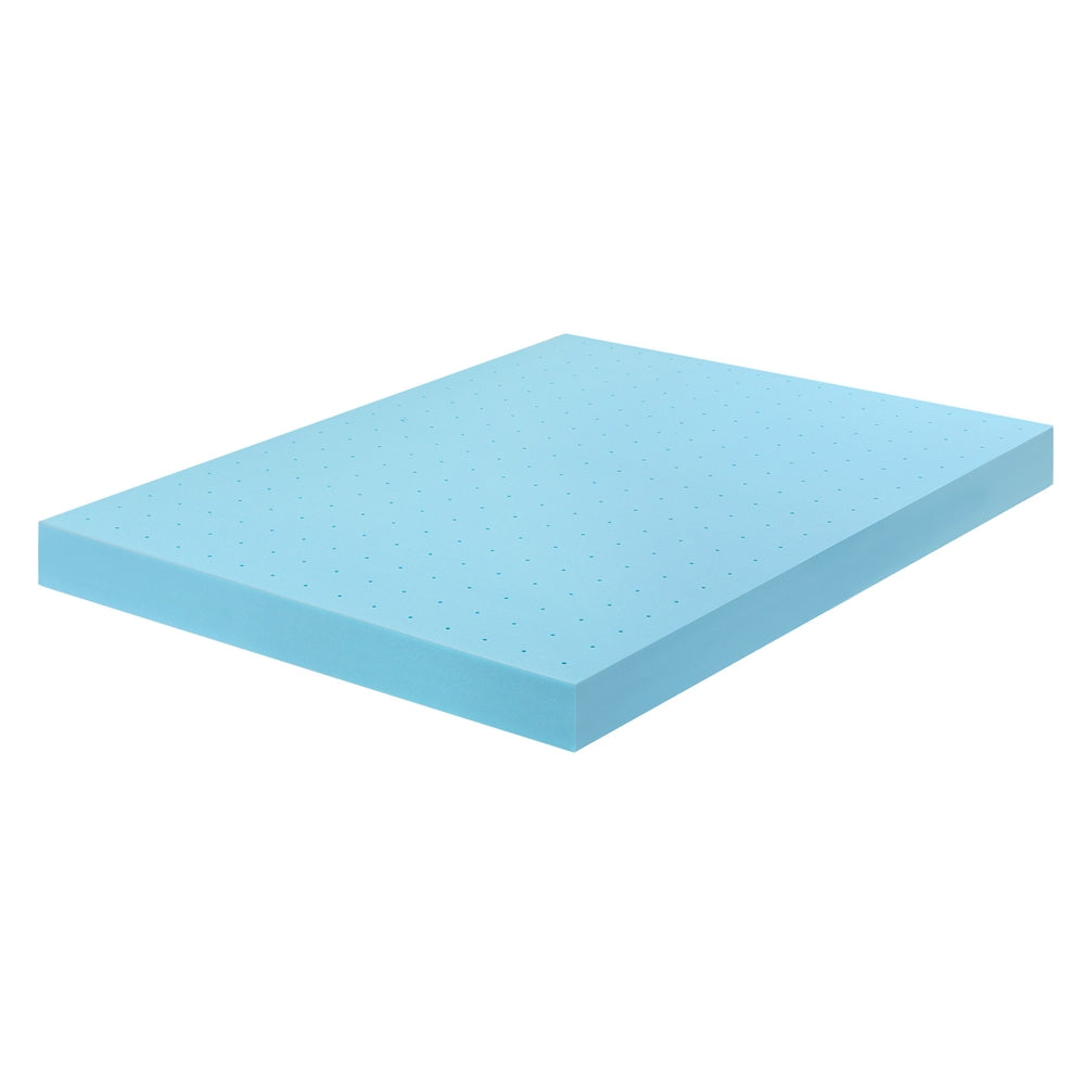 Double Giselle 12cm Memory Foam Mattress Topper Ventilated Cool Gel Bamboo Cover