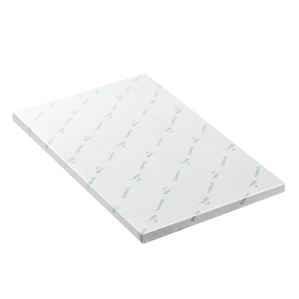 King Single Giselle Bedding Memory Foam Mattress Topper Ventilated Cool Gel 5cm