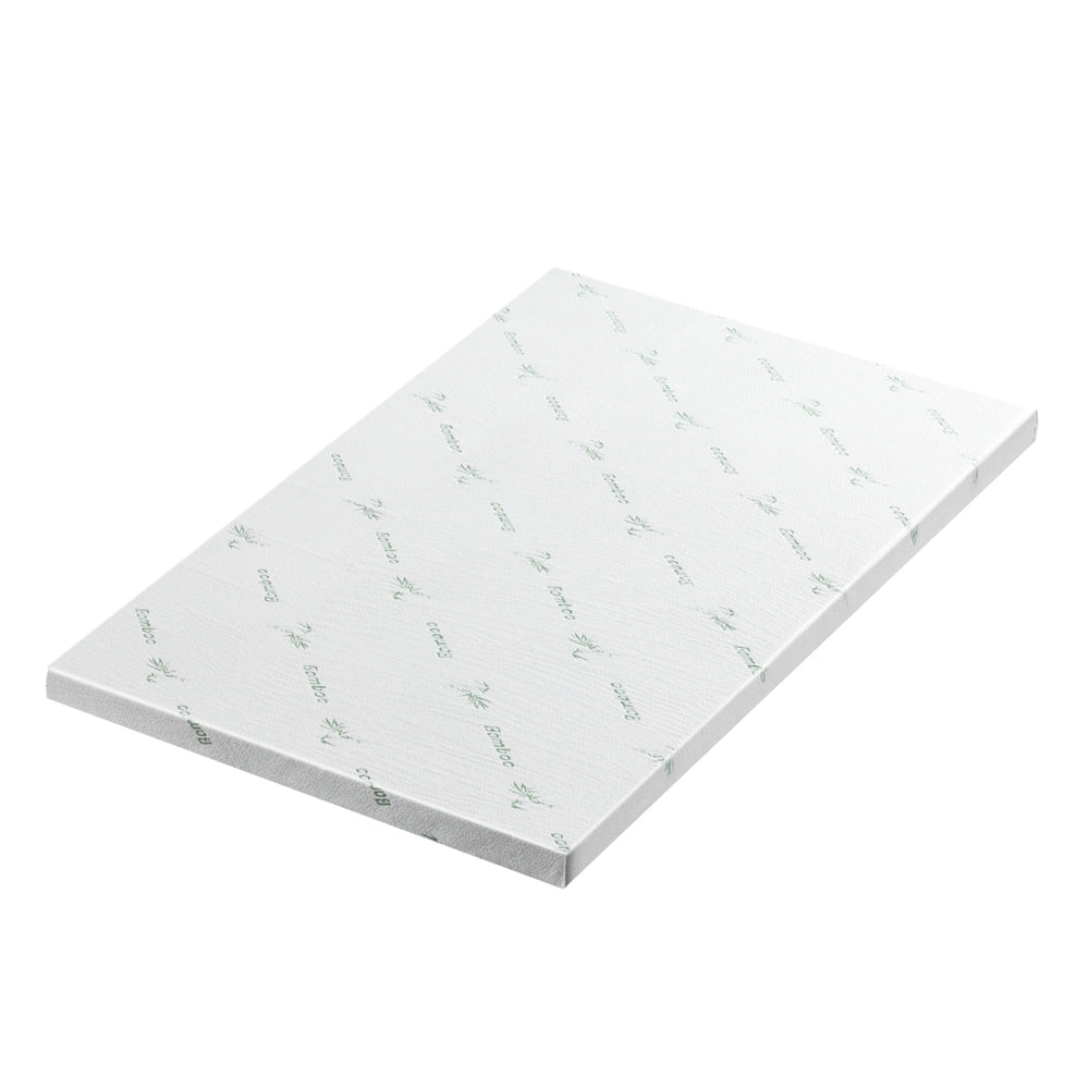 King Single Giselle Bedding Memory Foam Mattress Topper Ventilated Cool Gel 5cm