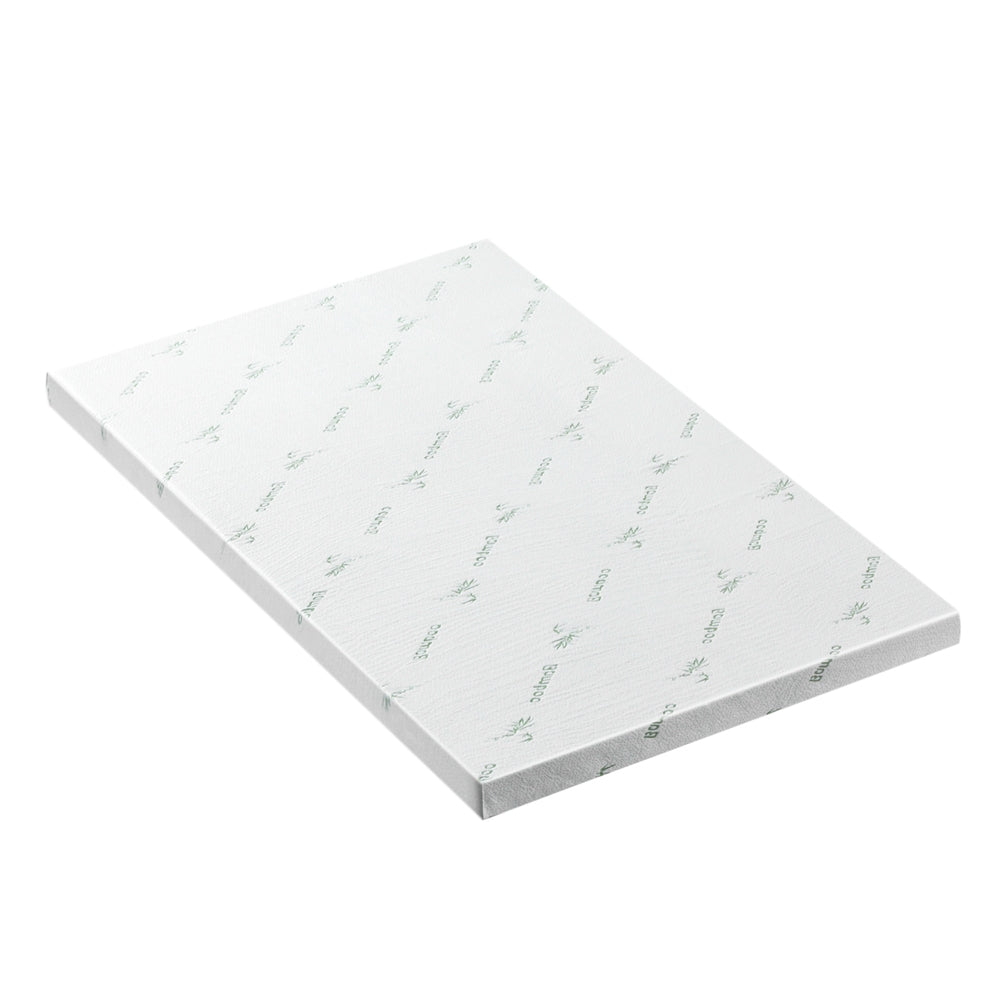 King Single Giselle Bedding Memory Foam Mattress Topper Ventilated Cool Gel 8cm