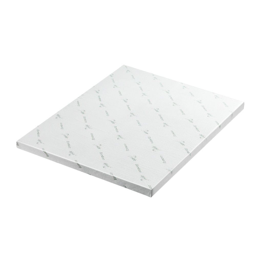 Queen Giselle Bedding Memory Foam Mattress Topper Ventilated Cool Gel 8cm