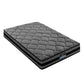 Jupiter Bed & Mattress Package with 22cm Mattress - Black King Single