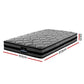 Jupiter Bed & Mattress Package with 22cm Mattress - Black King Single