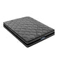 Lucan Bed & Mattress Package with 22cm Mattress - Black Queen