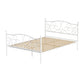 Euclase Bed & Mattress Package with 34cm Mattress - White Double