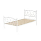 Medina Metal Bed Frame - White Single
