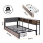 Cedar Bed Frame with 2 Drawers and Charging Station - Oak Single