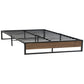 Bronzite Bed & Mattress Package - Black Queen