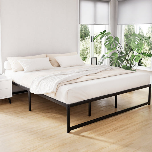 Prehnite Bed & Mattress Package with 32cm - Black King