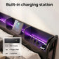 Arvela Bed Frame with Storage Shelf Headboard Charging Station LED - Black Single