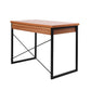 Artiss Computer Desk Drawer Storage Walnut 100cm