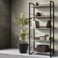 Artiss Bookshelf 5 Tiers - Noe Black And Oak