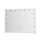 Makeup Mirror 80x60cm Hollywood Vanity with LED Light Tabletop - White