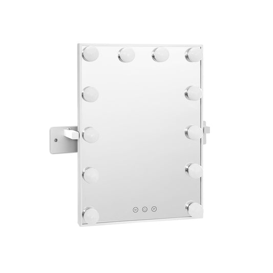 Hollywood Wall mirror Makeup Mirror With Light Vanity 12 LED Bulbs