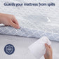 Double Giselle Cooling Mattress Protector Waterproof Deep Pocket Fitted Cover