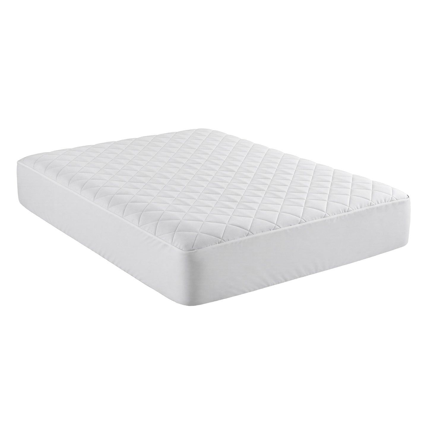 Double Giselle Waterproof Mattress Protector 100% Cotton Quilted Fitted Cover