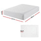 Double Giselle Waterproof Mattress Protector 100% Cotton Quilted Fitted Cover