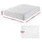 Queen Giselle Waterproof Mattress Protector 100% Cotton Quilted Fitted Cover