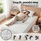 Single Giselle Waterproof Mattress Protector 100% Cotton Quilted Fitted Cover