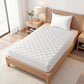 Single Giselle Waterproof Mattress Protector 100% Cotton Quilted Fitted Cover