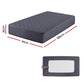 Single Giselle Water-Resistant Mattress Protector Microfiber 35cm 360° Fit