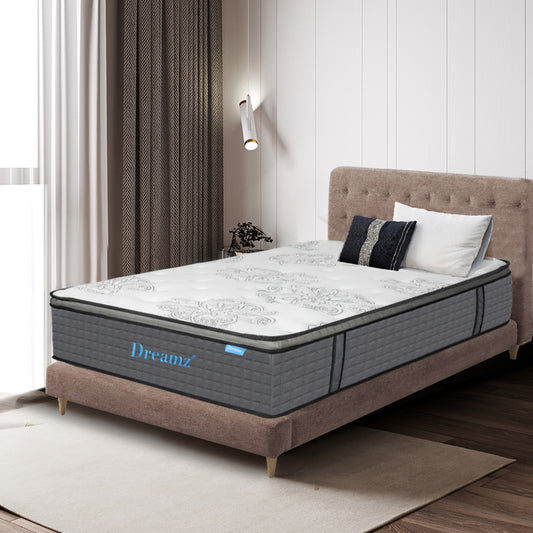 Ysabel 35cm Spring Mattress Bed Pocket Egg - King Single