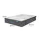 Ysabel 35cm Spring Mattress Bed Pocket Egg - King
