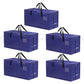Large Artiss Heavy Duty Waterproof Backpack Straps Storage Totes 5 Pack - Blue