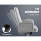 Artiss Fabric Office Chair Computer Chairs Grey