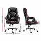Artiss Executive Office Chair Leather Recliner Black