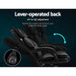 Artiss Executive Office Chair Leather Recliner Black